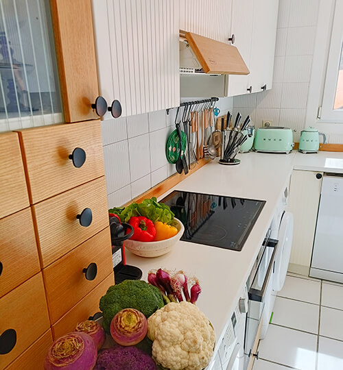 Borgo ai conti - Seaview-Costa Azzurra - La Magnolia - Cucina verdure_