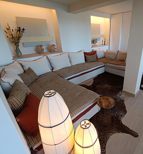 Borgo ai conti - Seaview-Costa Azzurra - La Magnolia - Dependence zona salott