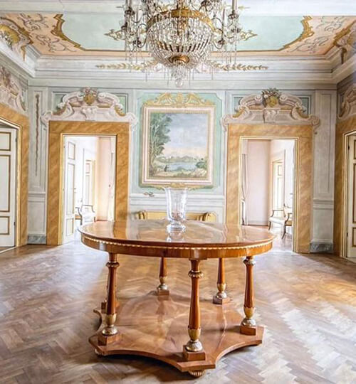 Borgo ai conti - City-Center Lucca - la Paolina - tavolo nel salone